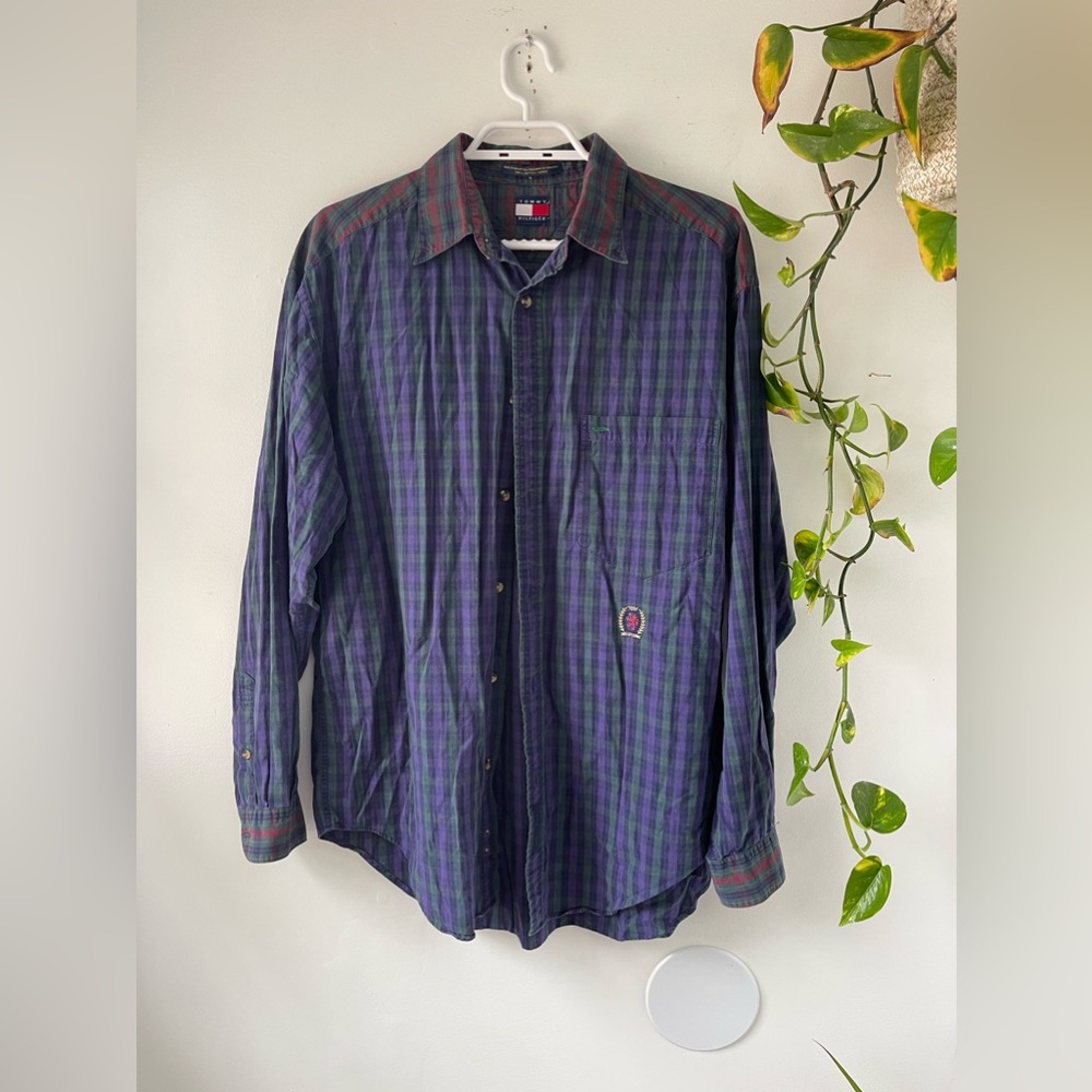 Vintage Tommy Hilfiger button up